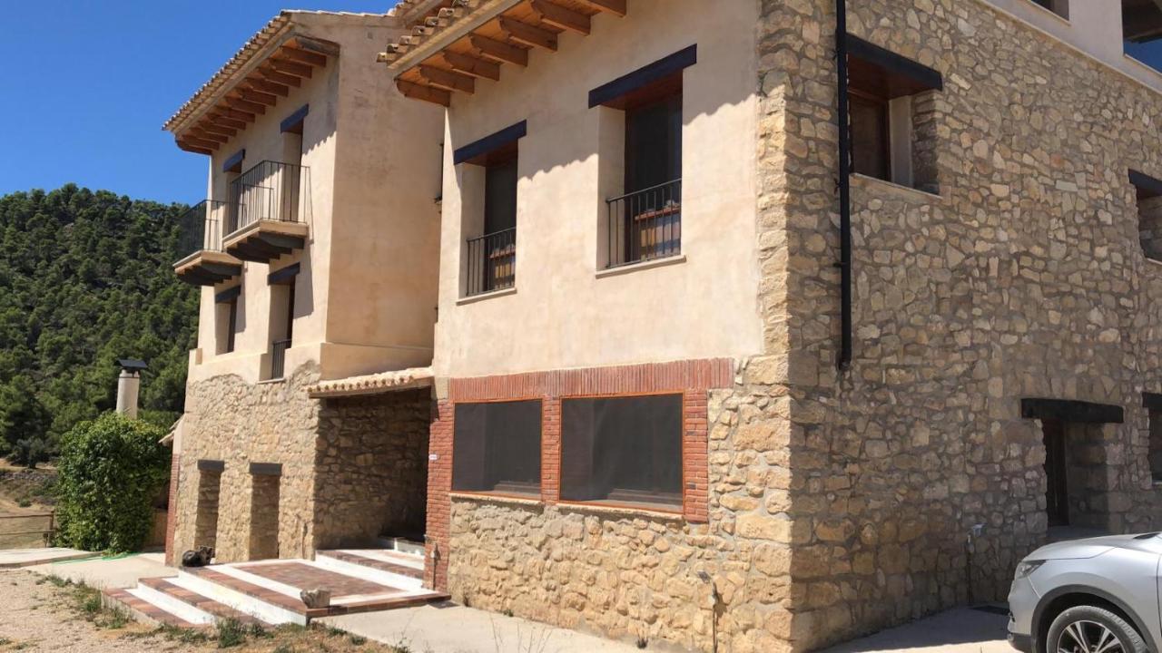 Masia Mas De La Creu Valderrobres Buitenkant foto
