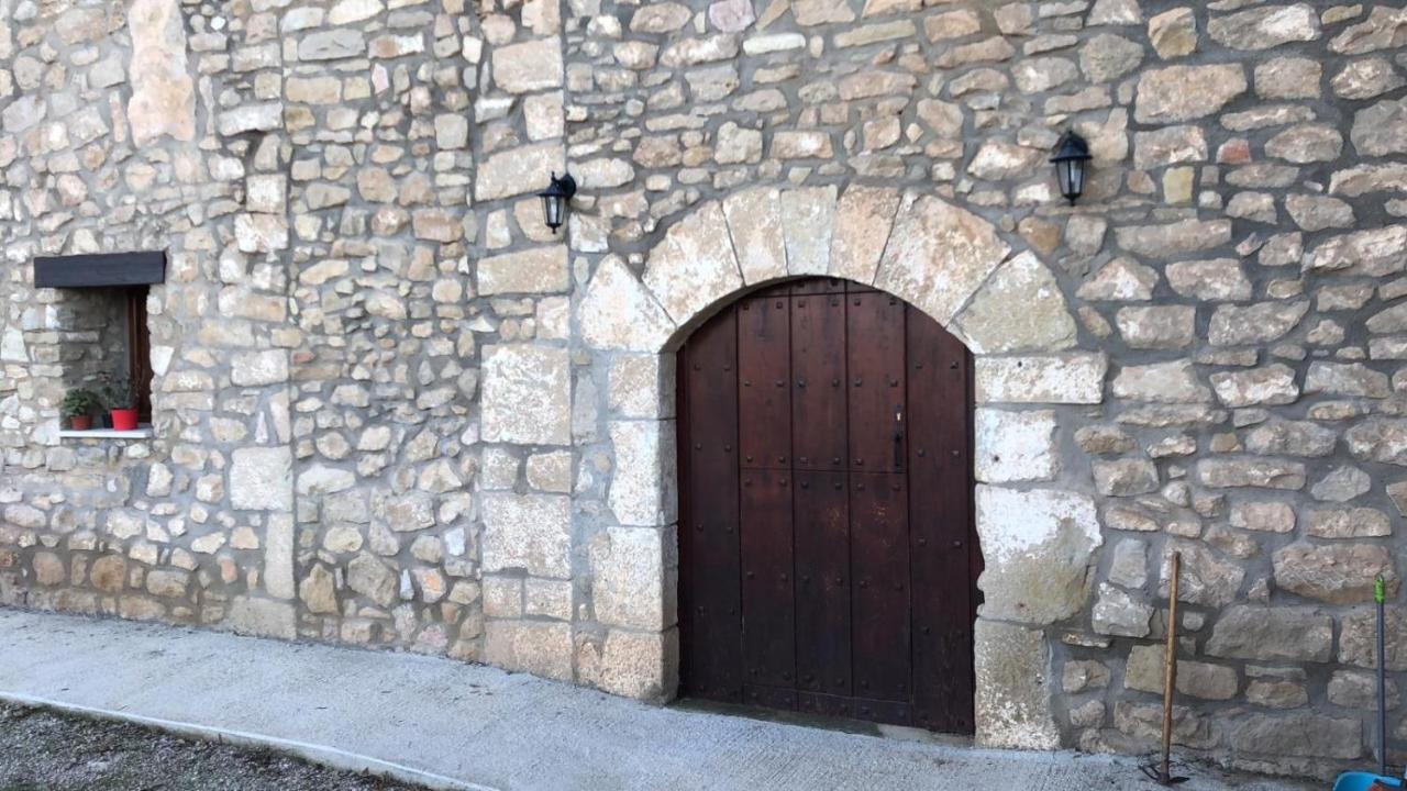 Masia Mas De La Creu Valderrobres Buitenkant foto